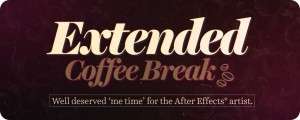 Extended Coffee Break plugin gratuito after effects